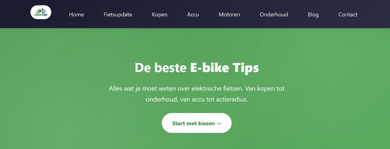 eBike-Tips.nl website